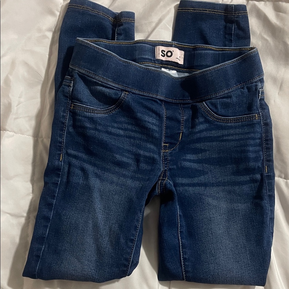 SO girls jeans - Stretch Denim